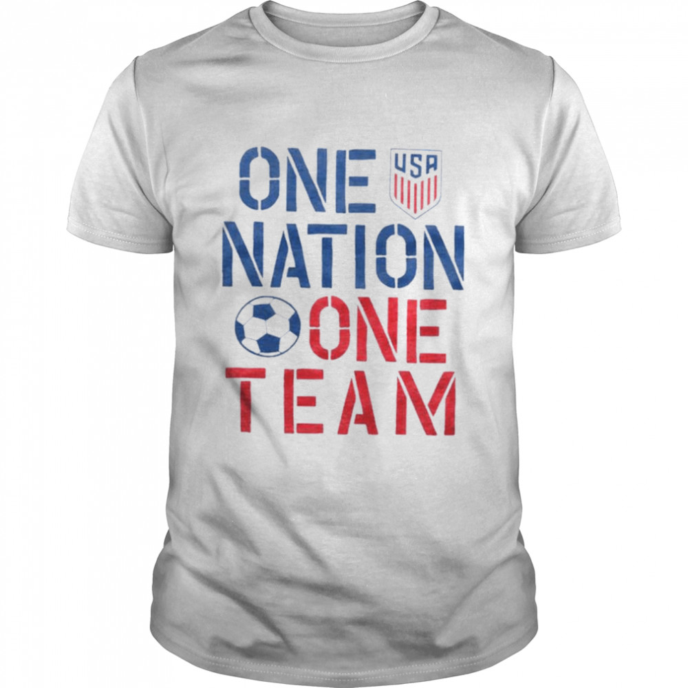 United States men’s national soccer one nation one team shirt