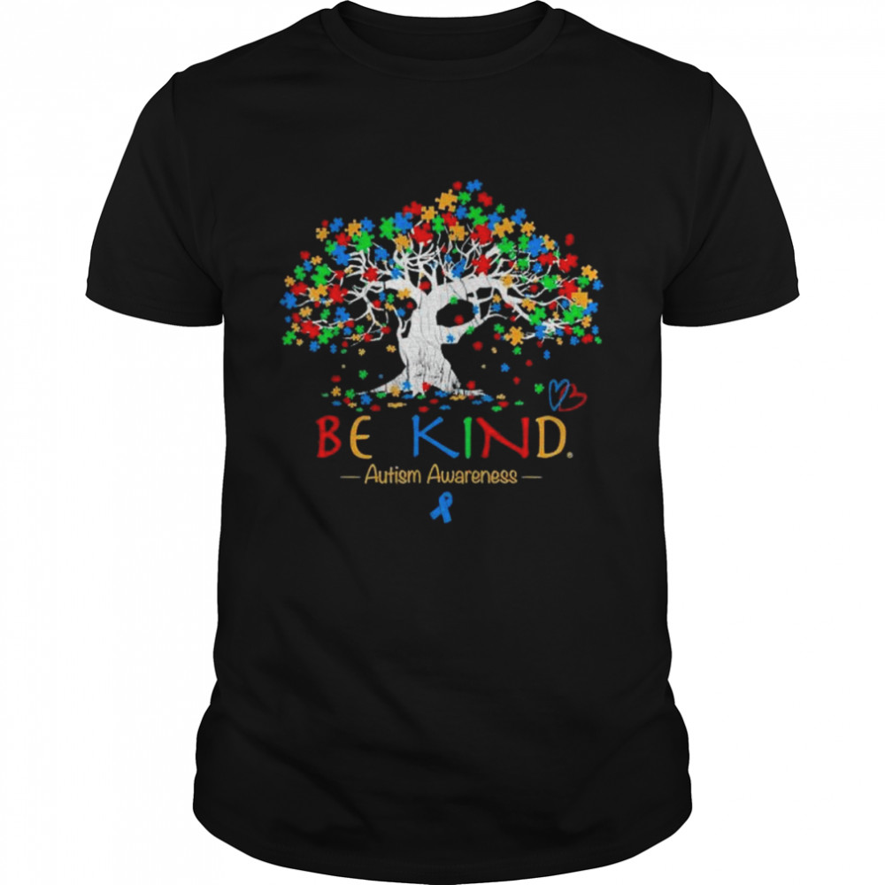 Tree Of Life Autism Awareness Month Puzzle ASD Supporter Shirt