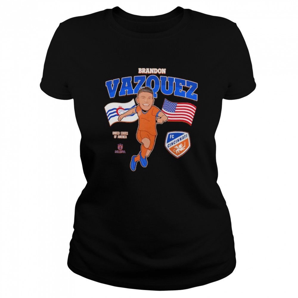 Brandon Vazquez United States of America FC Cincinnati shirt Classic Women's T-shirt