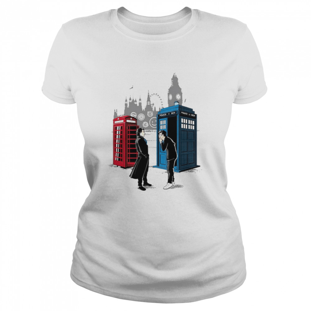 Doctor Who Cabins Collide shirt Classic Women's T-shirt