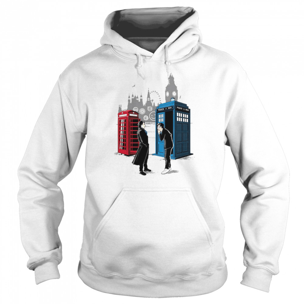 Doctor Who Cabins Collide shirt Unisex Hoodie