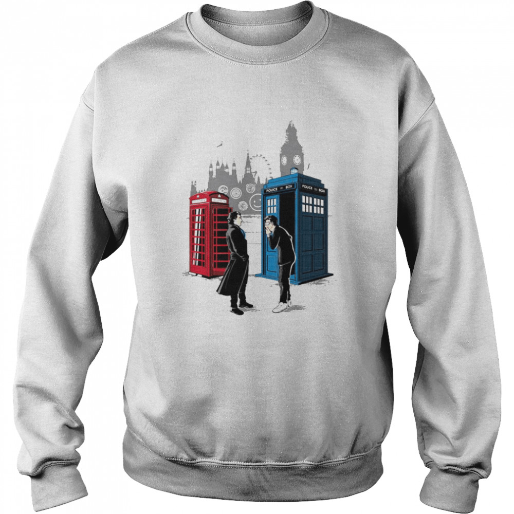 Doctor Who Cabins Collide shirt Unisex Sweatshirt