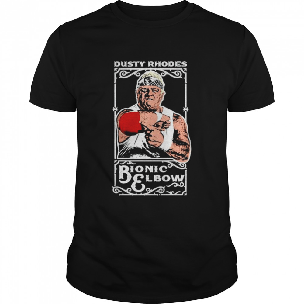 Dusty Rhodes Bionic Elbow Marquee Classics T-shirt