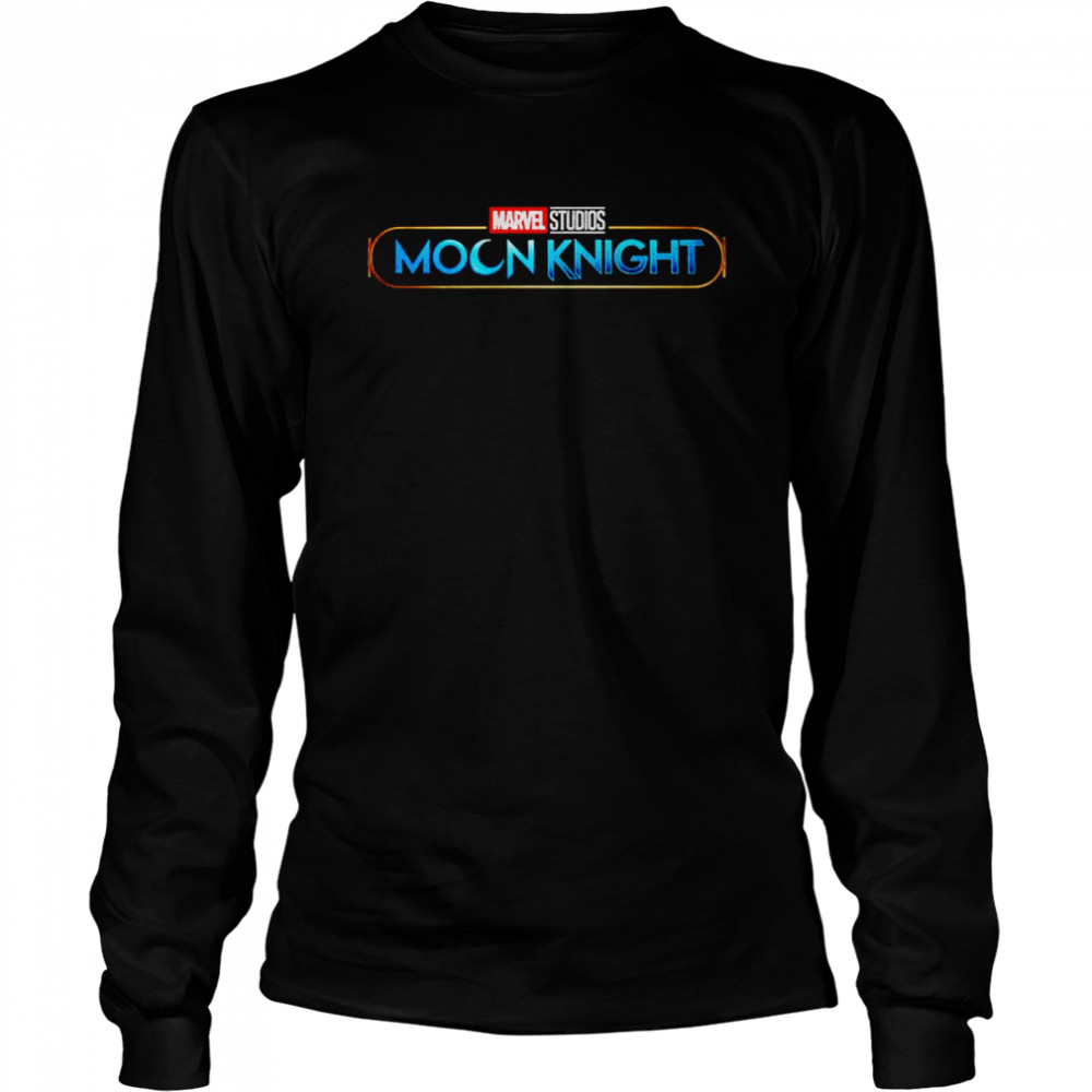 Marvel Studios Moon Knight logo shirt Long Sleeved T-shirt