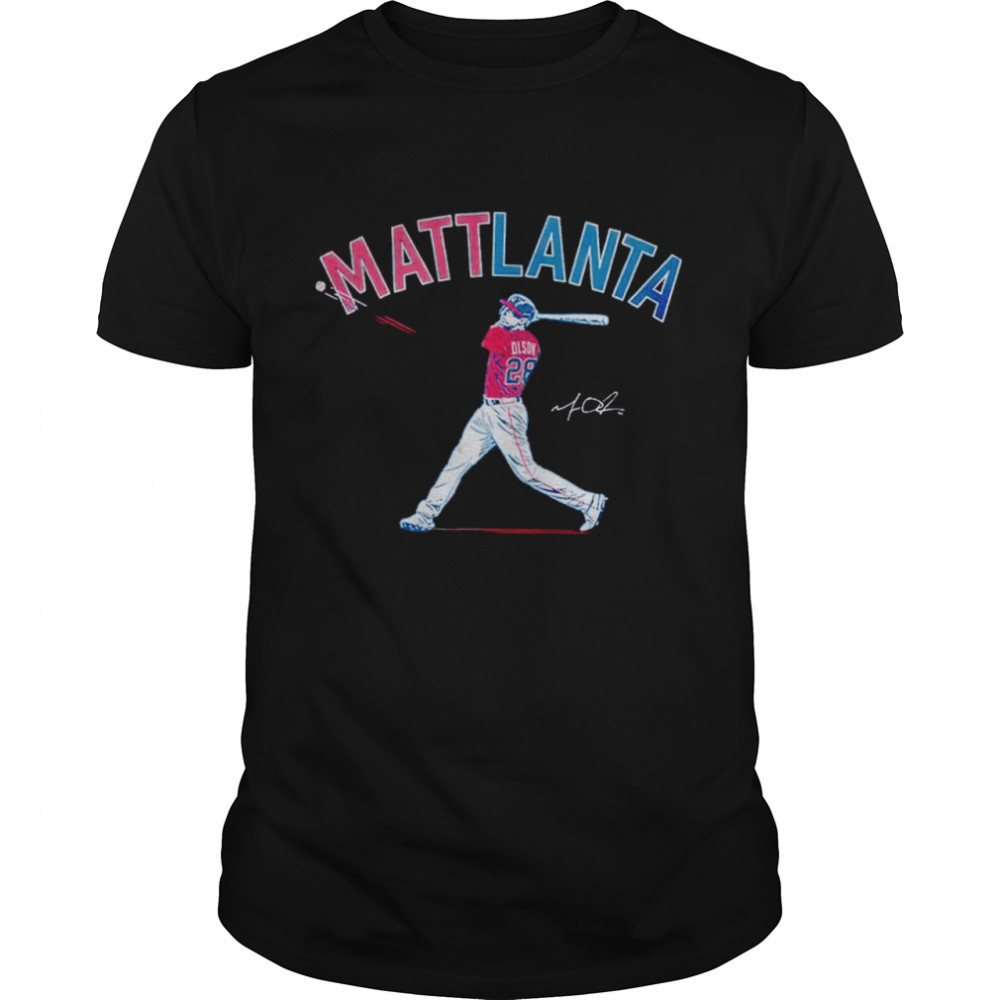 Mattlanta Matt Olson Atlanta Baseball shirt