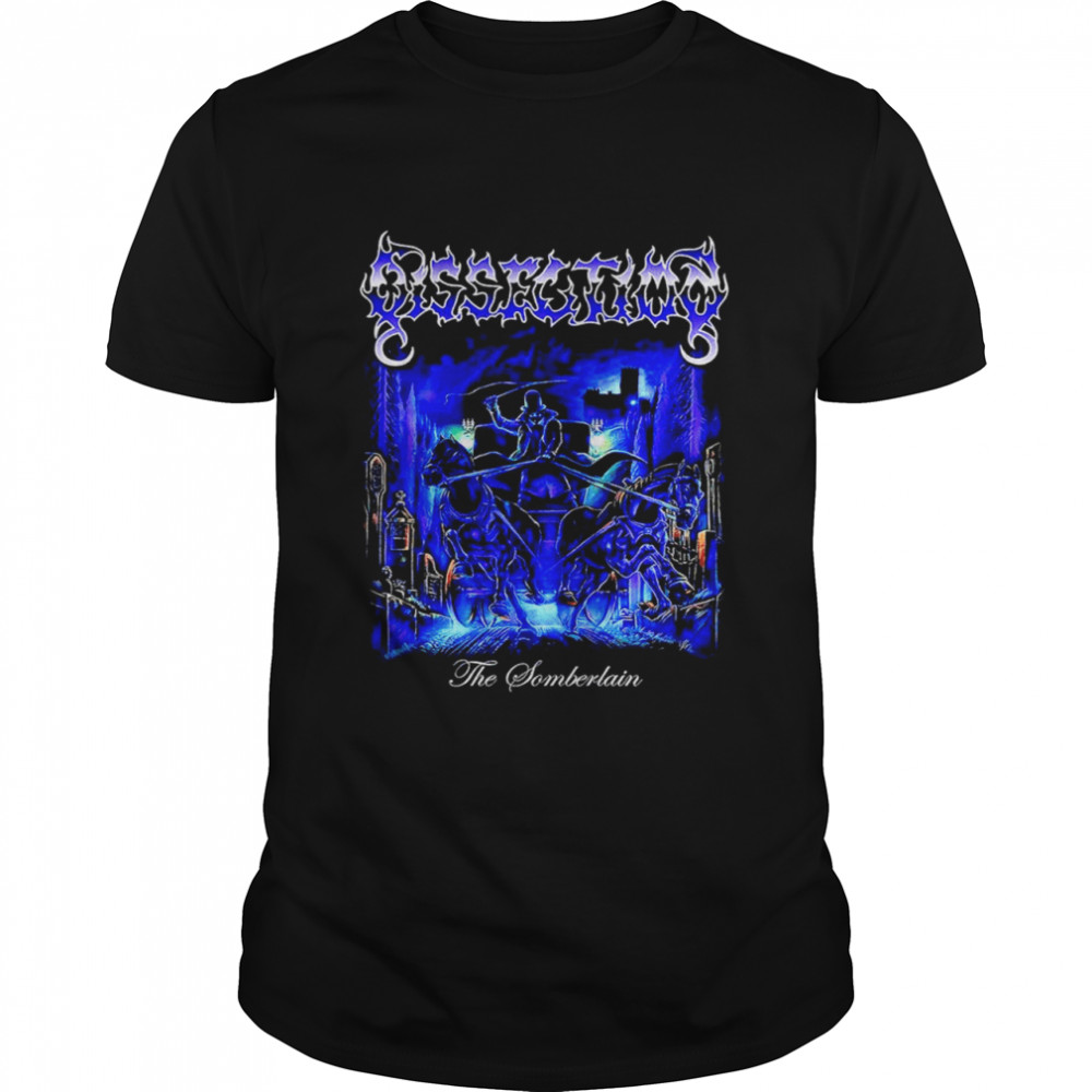 The Somberlain Dissection Black Metal shirt