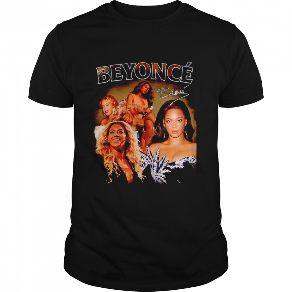 Vintage Beyonce signature shirt