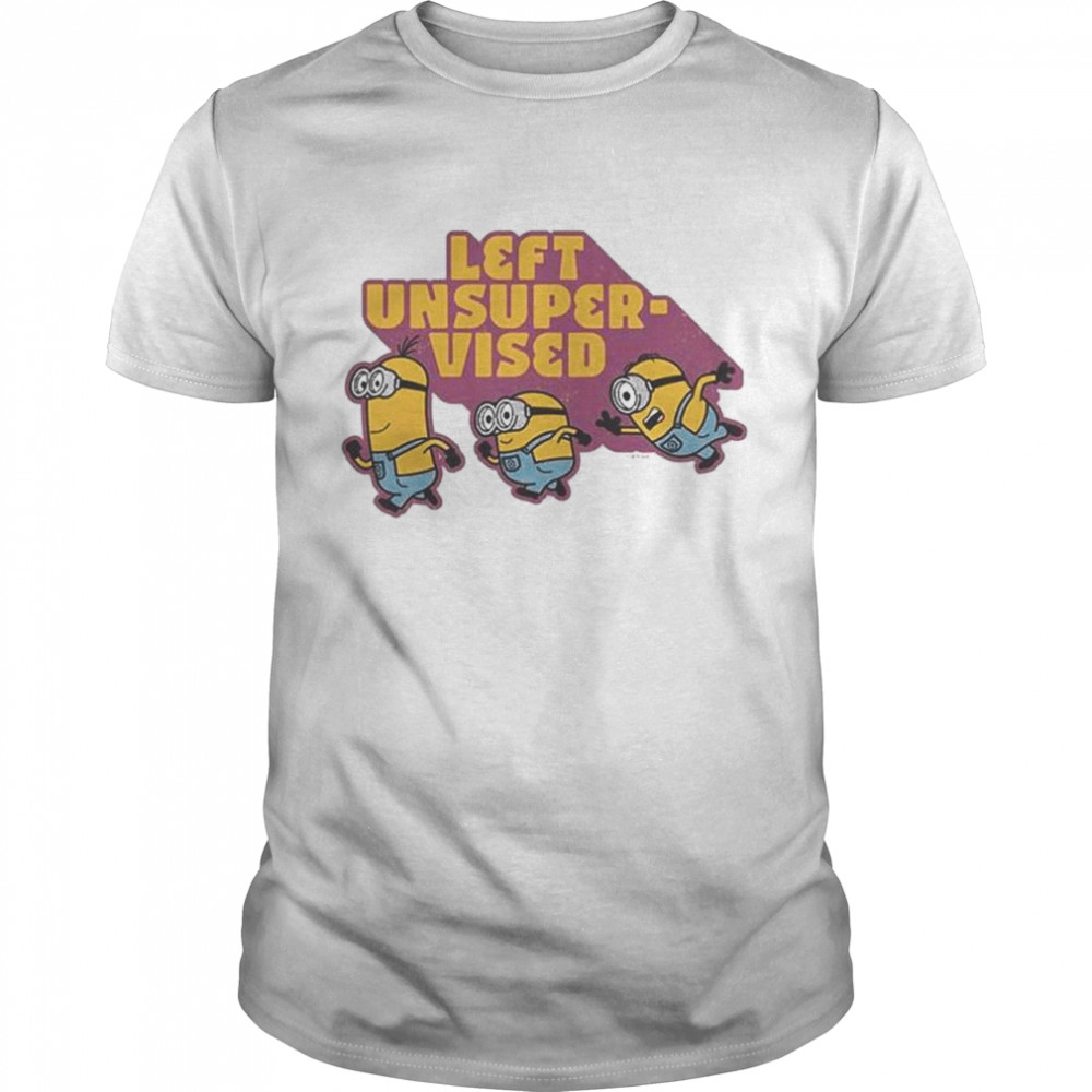 Minions Left Unsupervised Girls T-Shirt