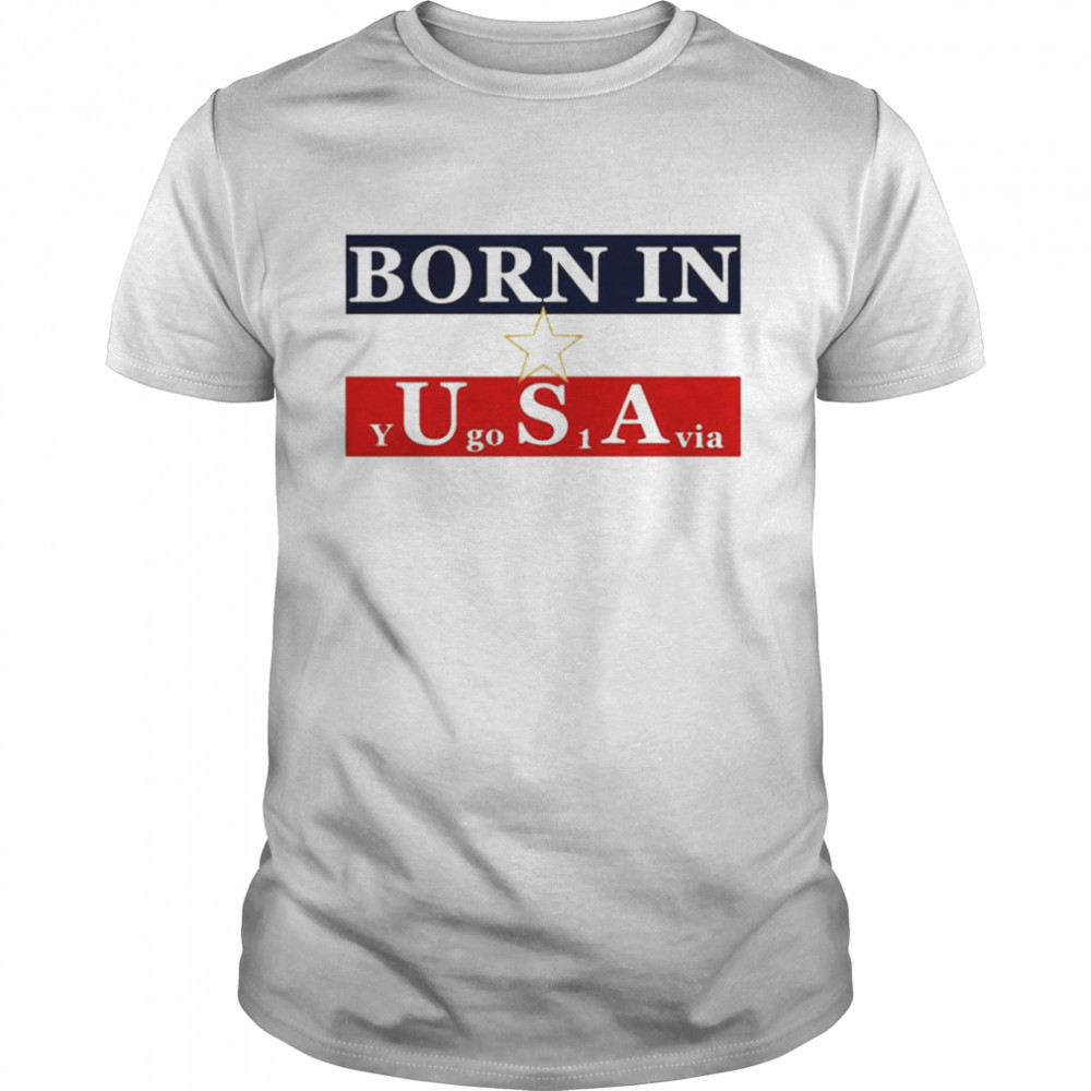 Born In USA Y Go 1 Via T-Shirt