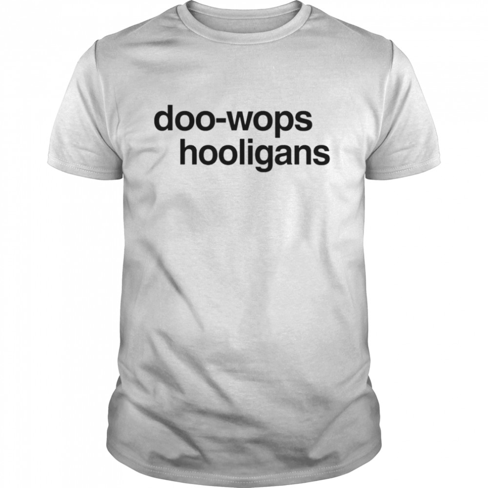 Bruno Mars Merchandise Bruno Mars Doo-Wops And Hooligans shirt