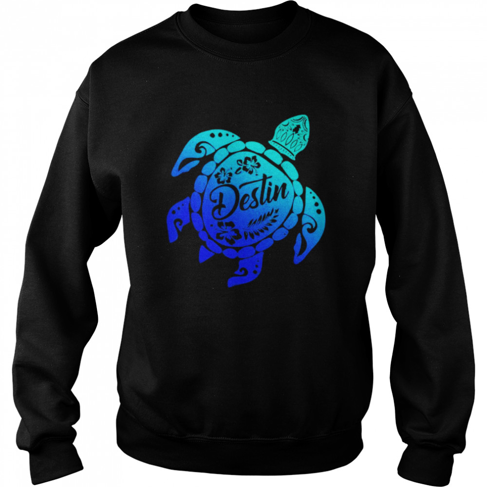 Destin Florida sea turtles matching family vacation 2022 shirt Unisex Sweatshirt