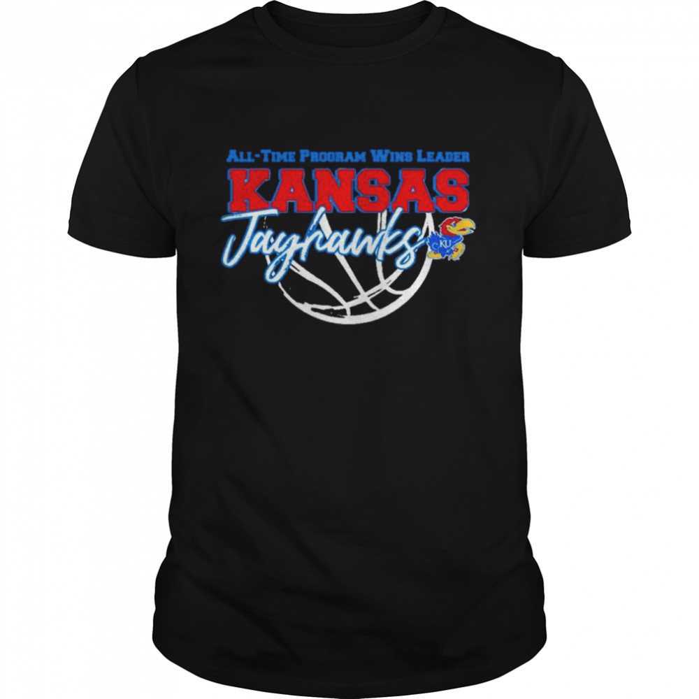 Kansas Jayhawks All-time Program Wins Leader shirt