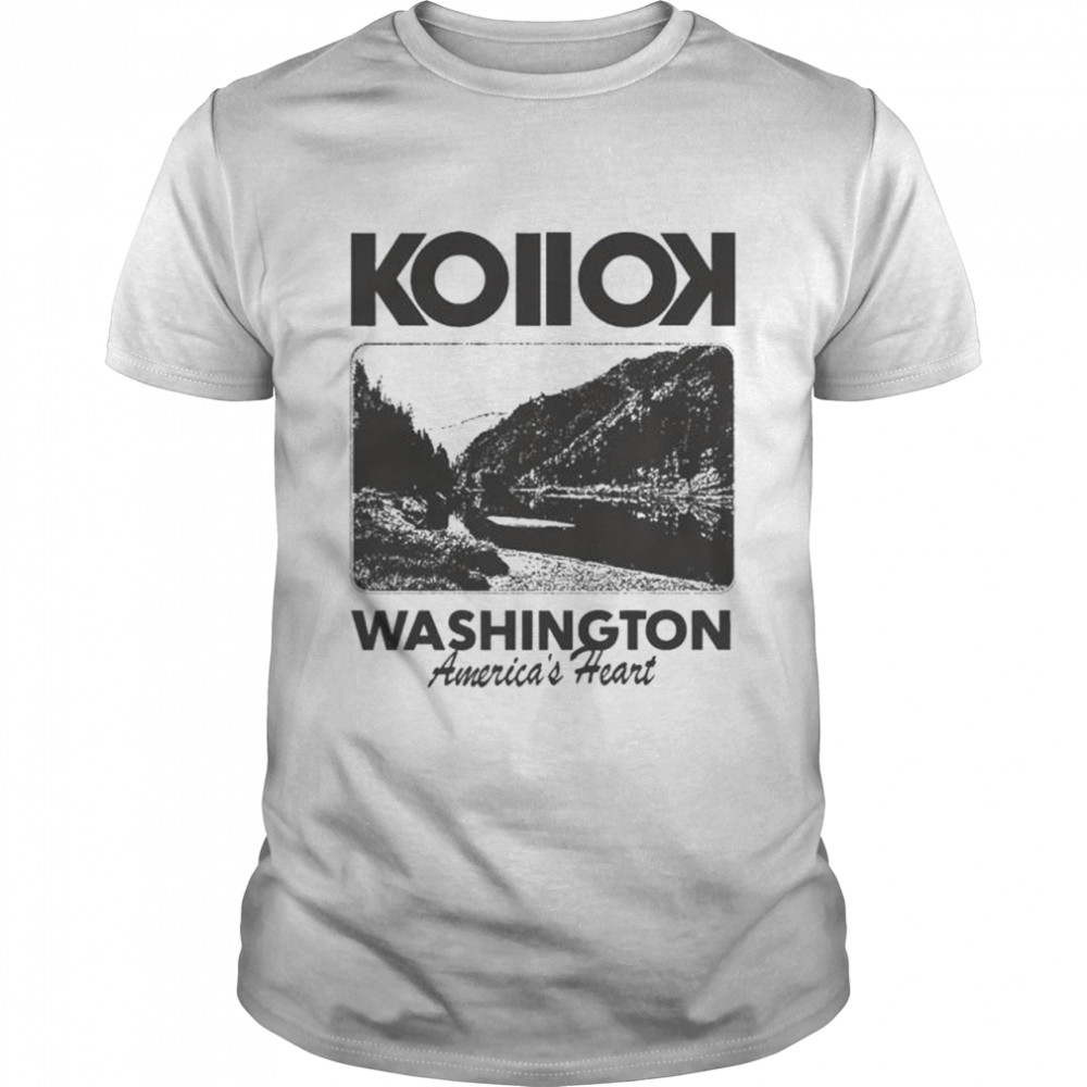 Kollok Washington america’s heart shirt