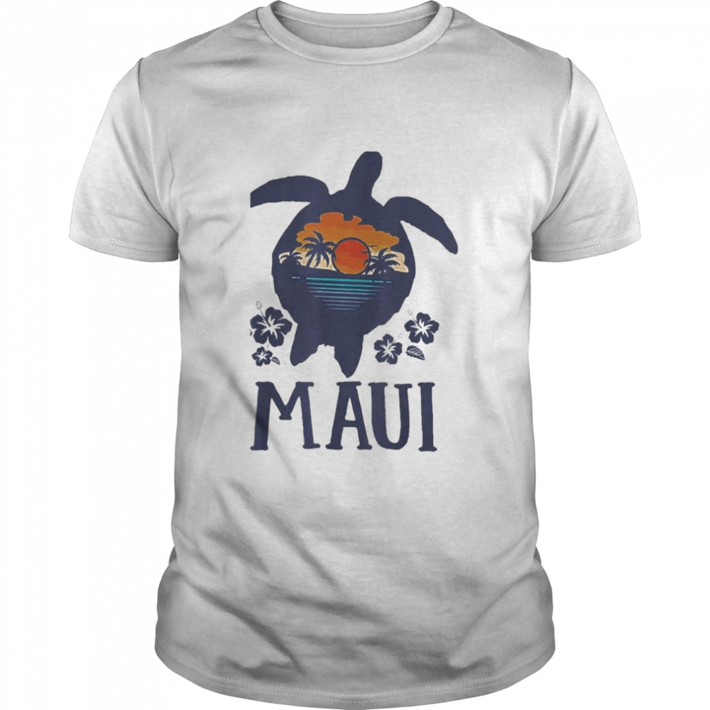 Maui Hawaii Sea Turtles Hawaiian Family Vacation 2022 Shirt