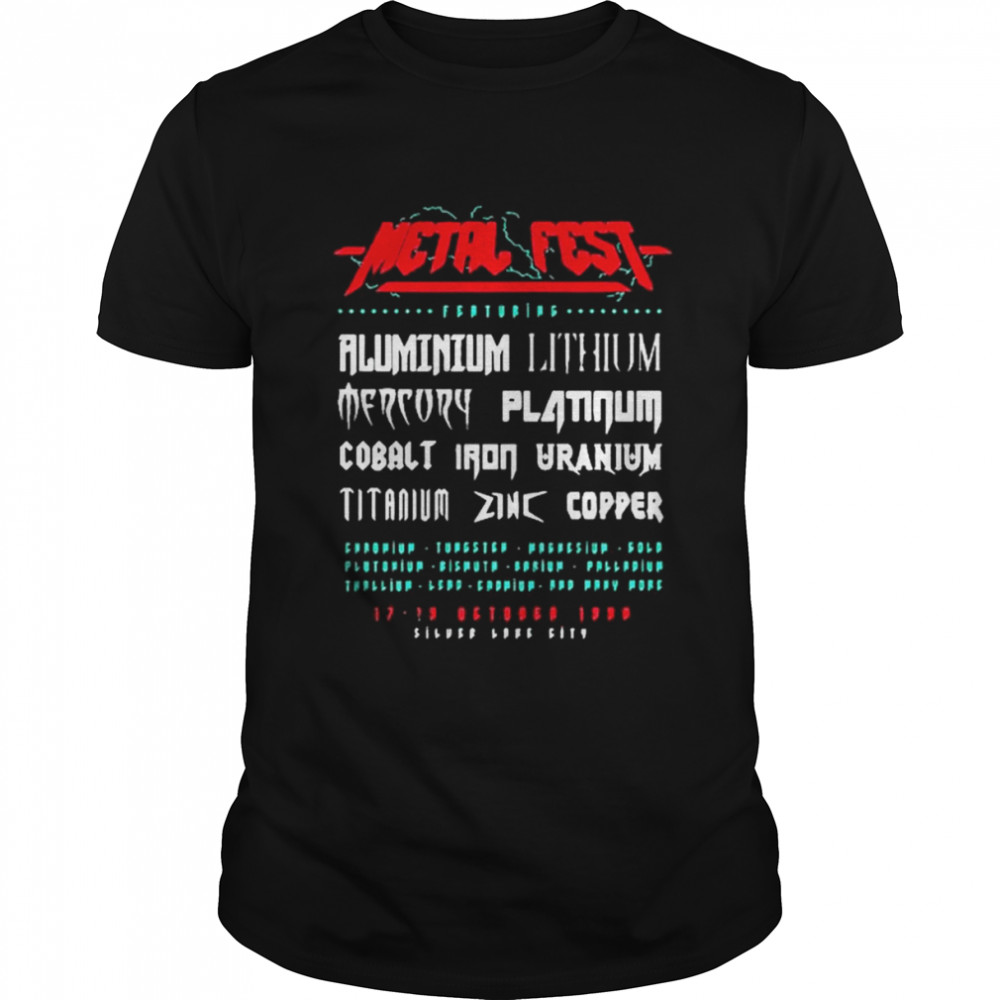 Metal Fest Aluminum T-Shirt