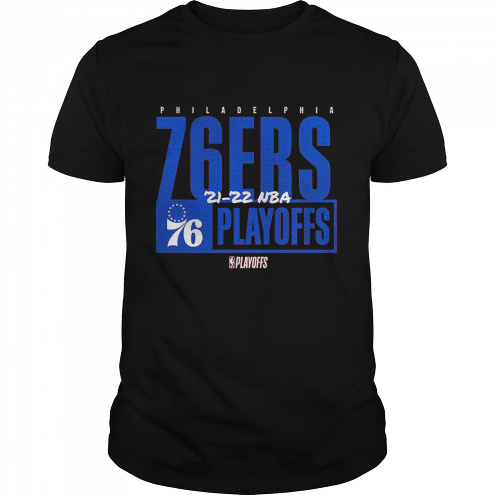 Philadelphia 76ers 2022 NBA Playoffs Dunk T-Shirt