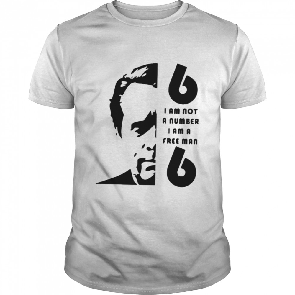 The Prisoner I am not a number I am a free man shirt