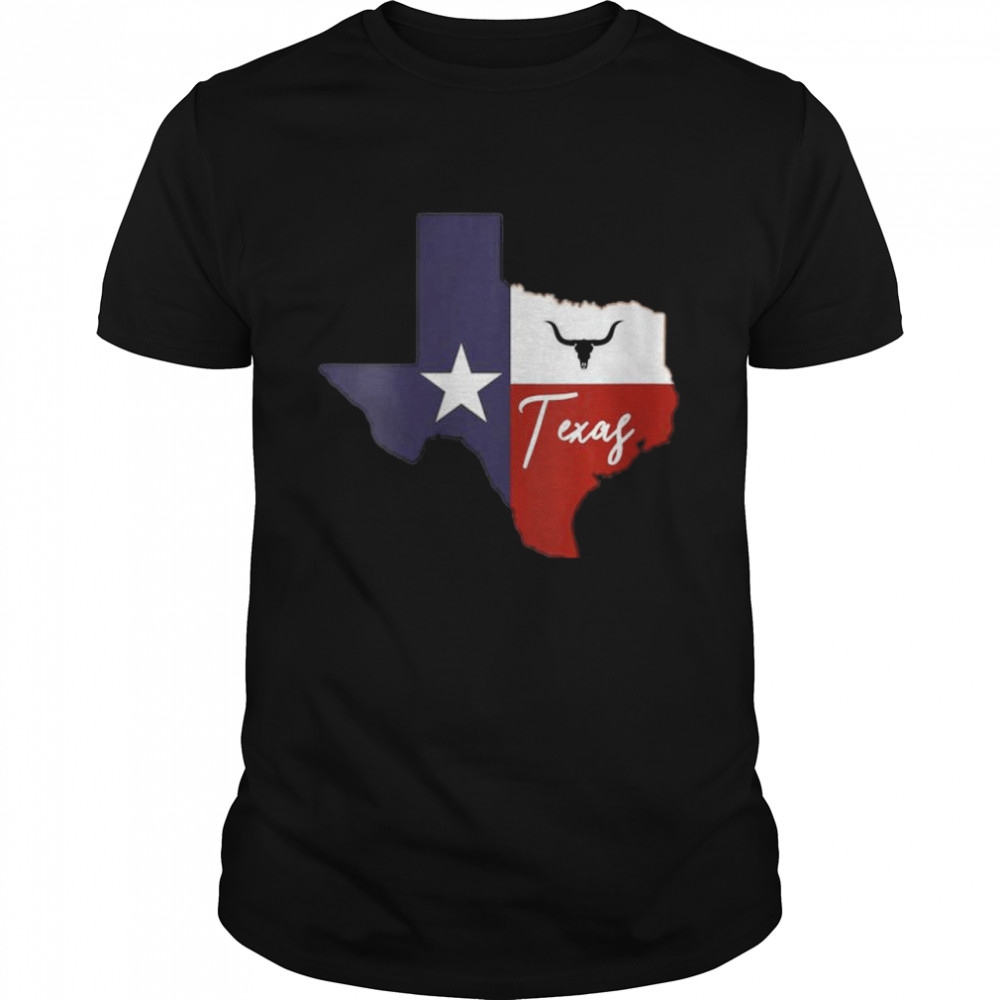 Womens Strong Like Texas State Flag Shirt