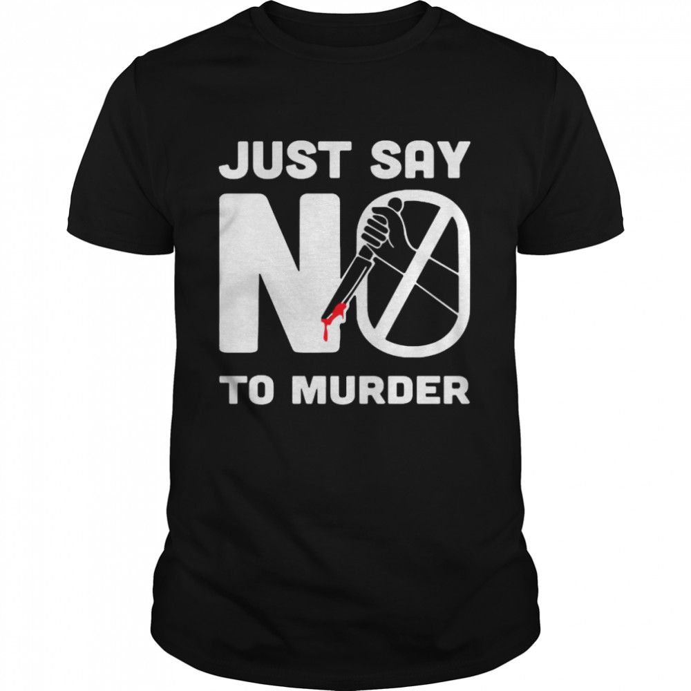 Vlog Creations Merch Say No To Murder Shirt