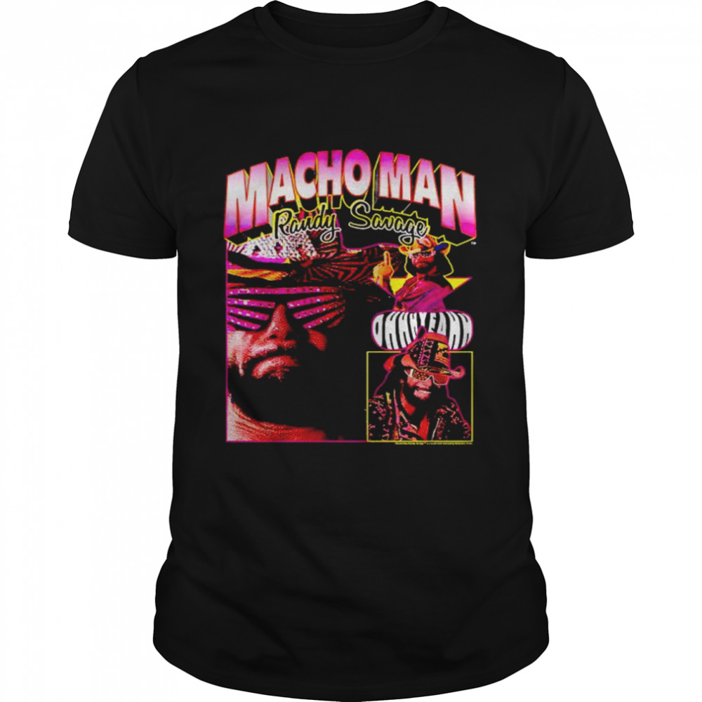 Awesome macho Man Randy Savage shirt