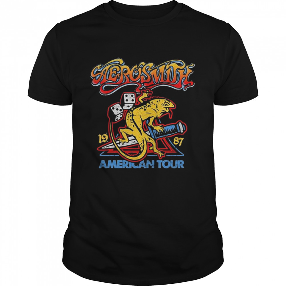 Aerosmith the iguana tour shirt