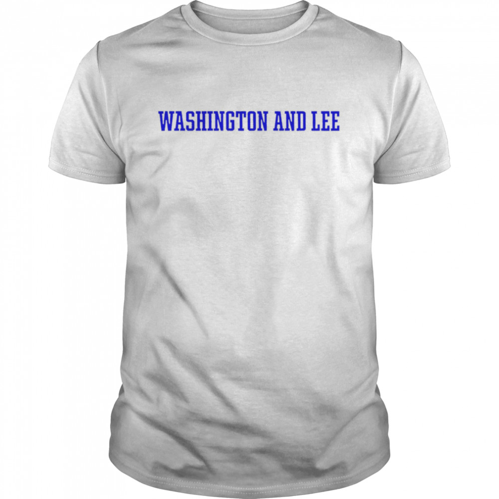 Washington and Lee T-shirt