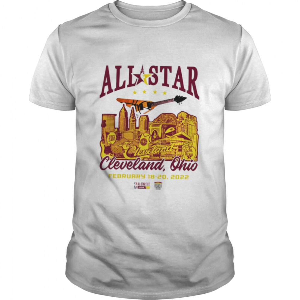 Golden State Warriors 2022 all star Cleveland Ohio shirt