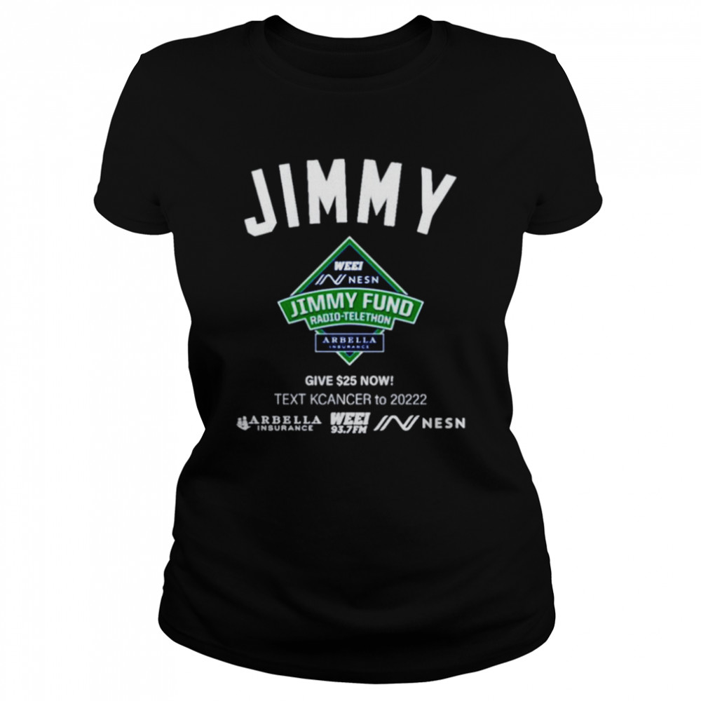 Jimmy Fund K Cancer T-shirt Classic Women's T-shirt