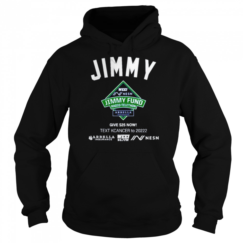 Jimmy Fund K Cancer T-shirt Unisex Hoodie