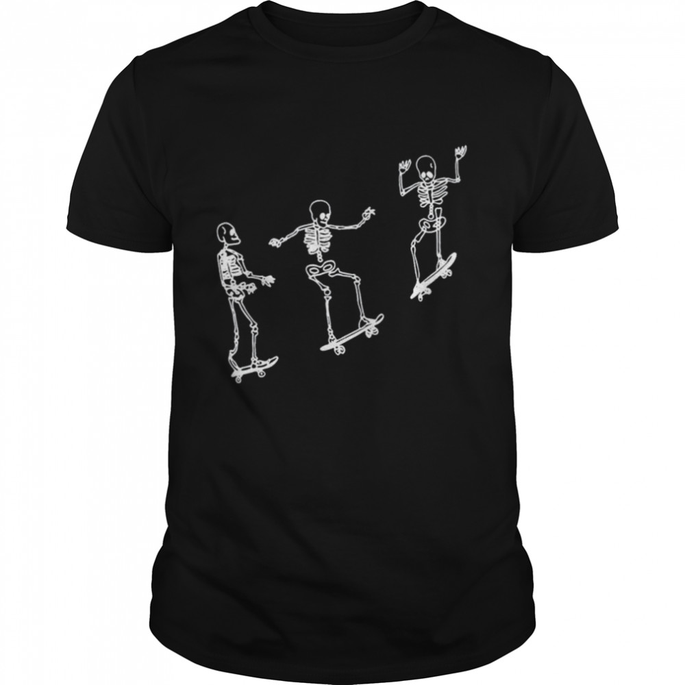 Project Social T Skateboard Skeletons shirt