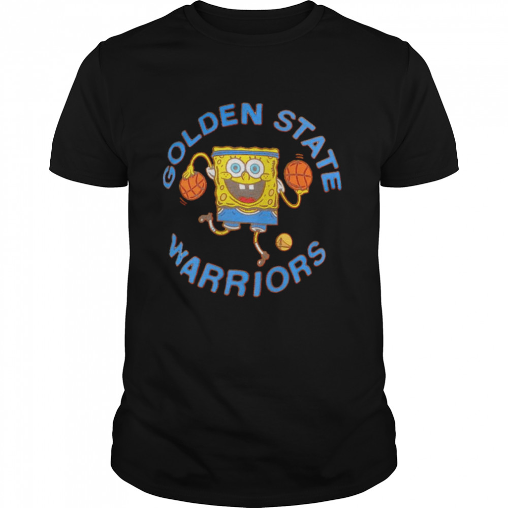 Spongebob Golden State Warriors NBA shirt