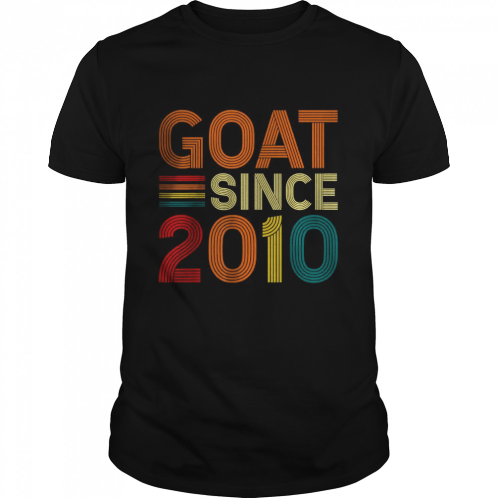 GOAT Since 2010 12 Years Old T-Shirt