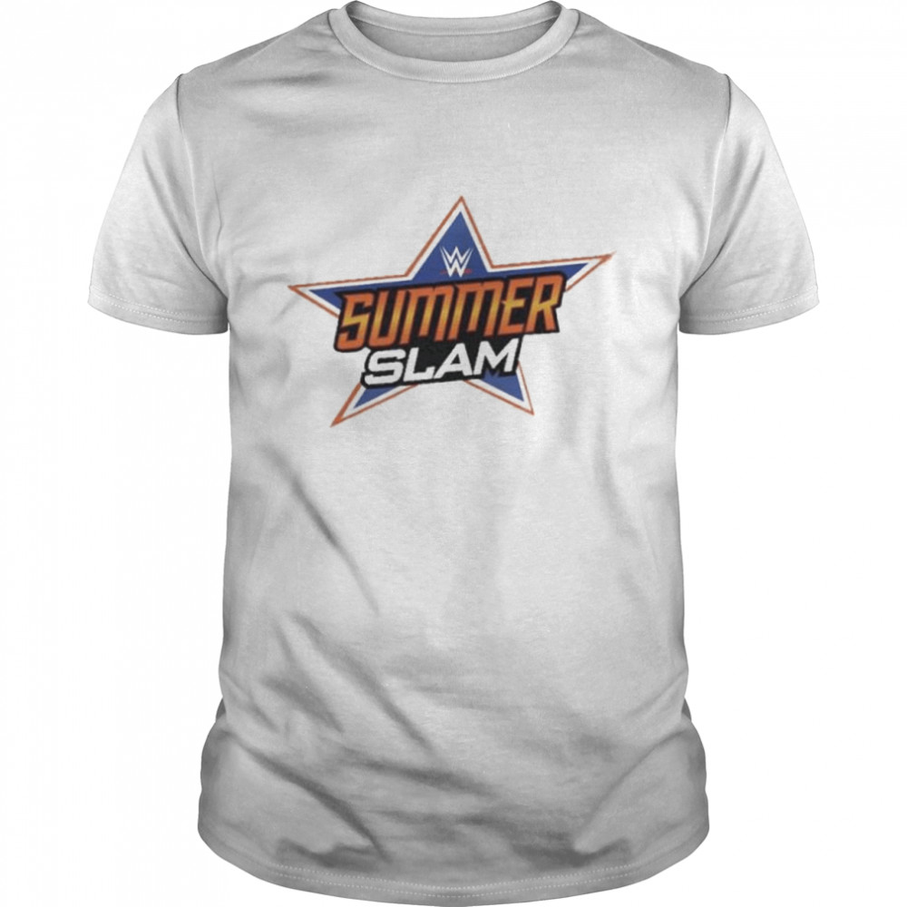 Logo new summerslam 2022 wwe shirt