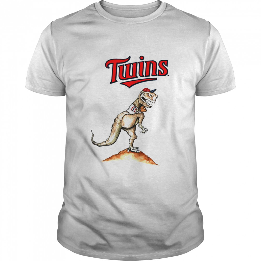 Minnesota Twins T-Rex logo T-shirt