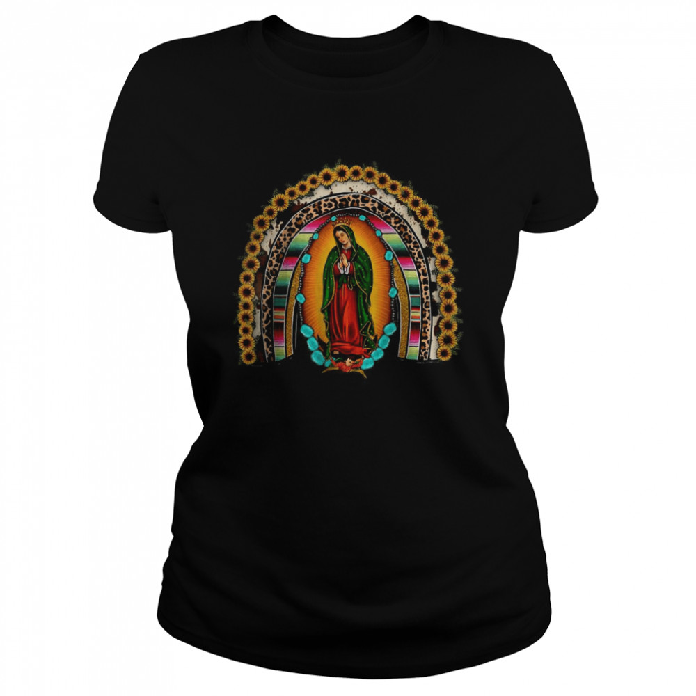 Our Lady of Guadalupe Mother Mom Virgen de Guadalupe Latina T- Classic Women's T-shirt