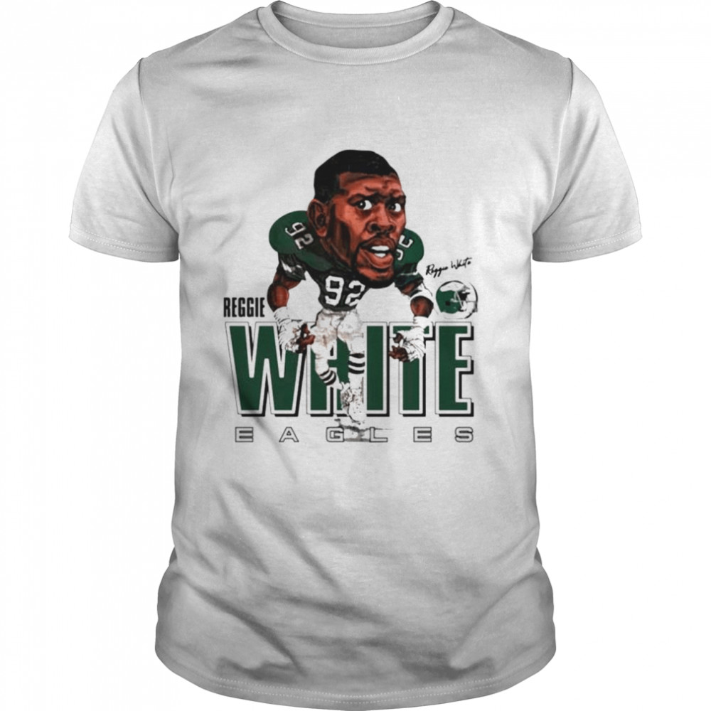 Reggie White Philadelphia Eagles Legend Retro Caricature shirt