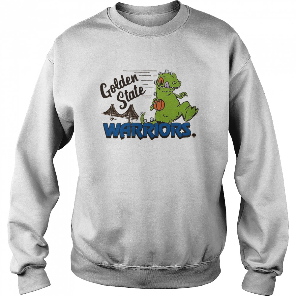 Rugrats Reptar X Golden State Warriors shirt Unisex Sweatshirt