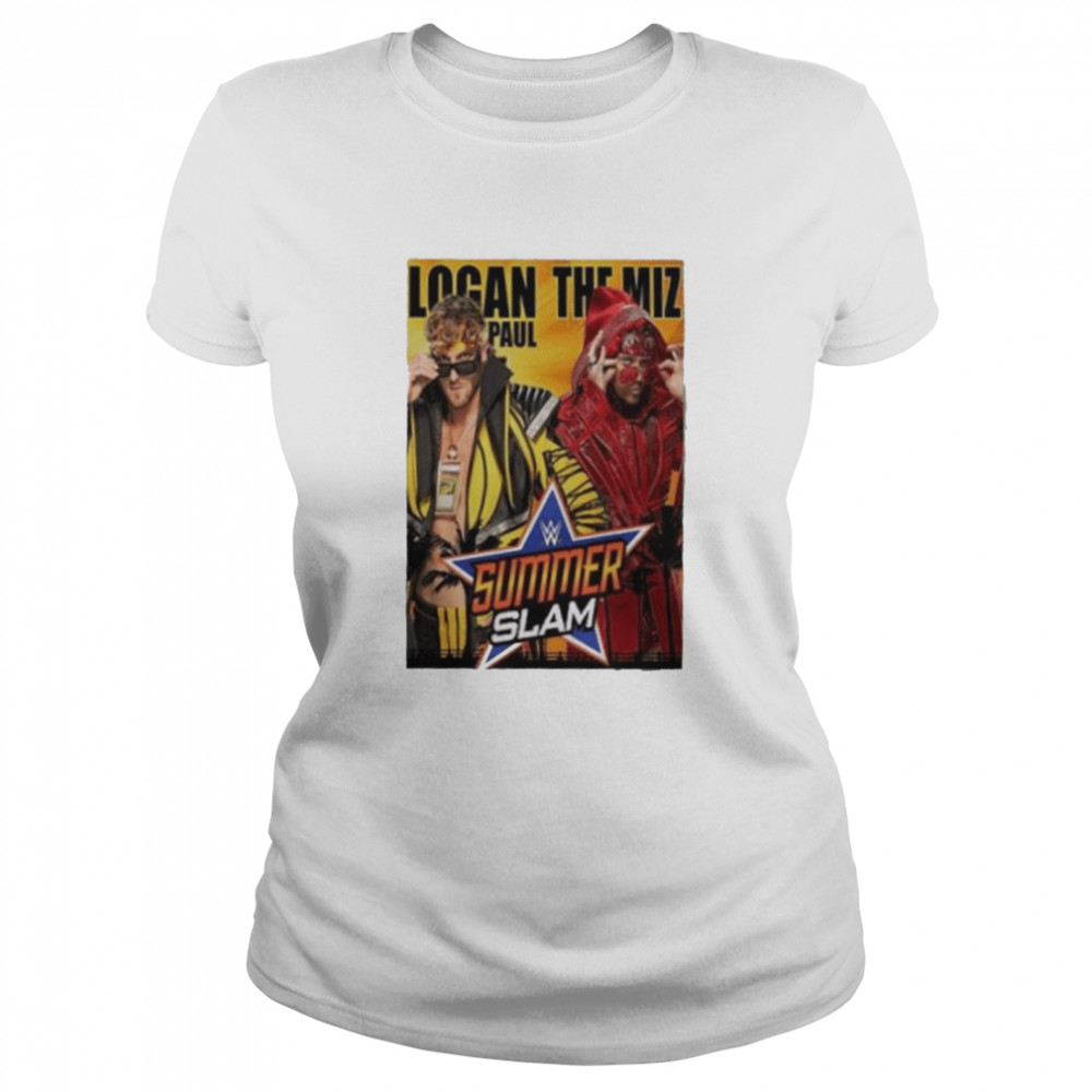 Summerslam logan Paul vs the miz shirt Classic Women's T-shirt