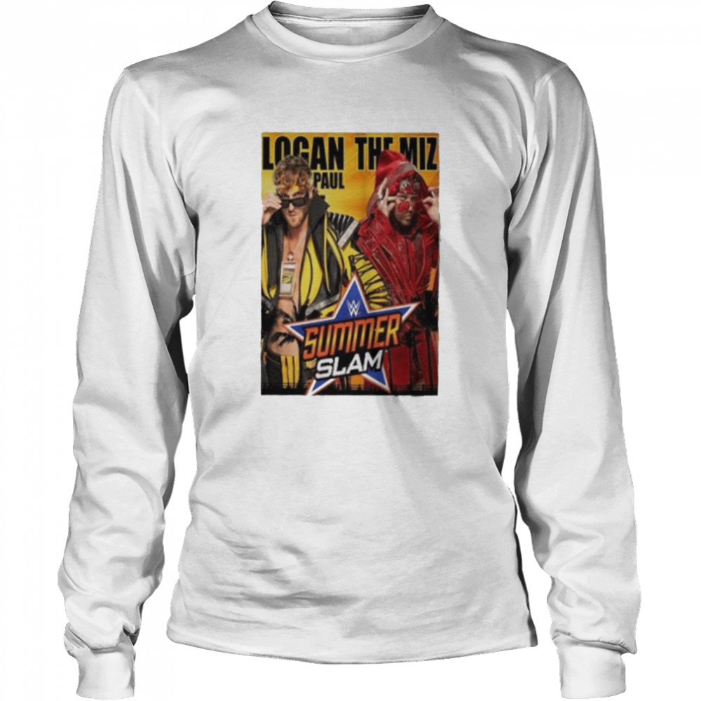 Summerslam logan Paul vs the miz shirt Long Sleeved T-shirt