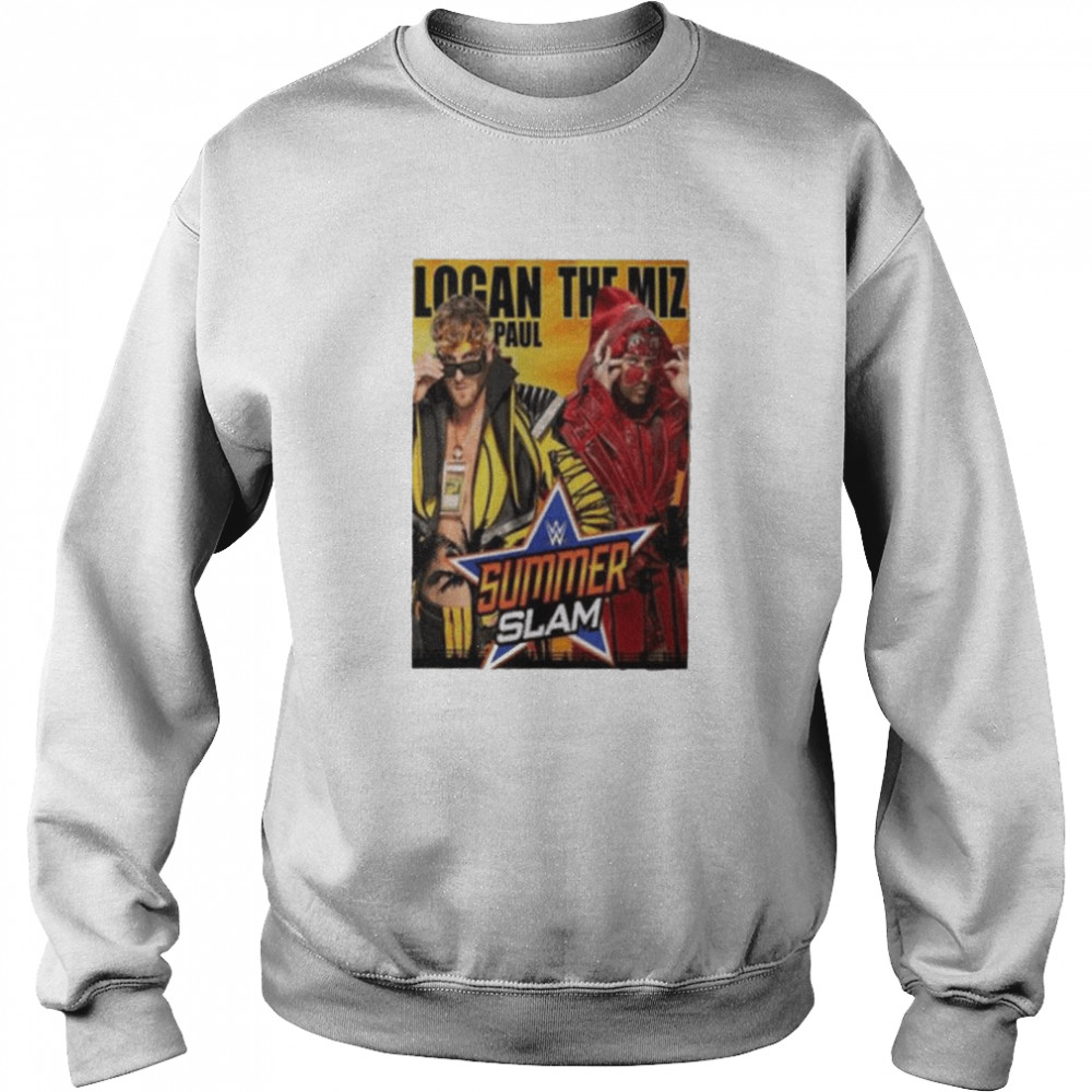 Summerslam logan Paul vs the miz shirt Unisex Sweatshirt