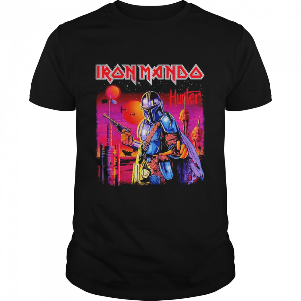 The Mandalorian Iron Mando Hunter shirt