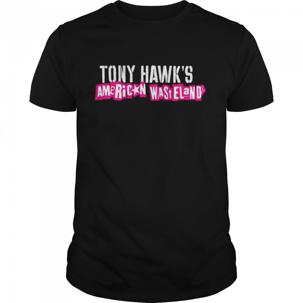 Tony hawk’s American wasteland logo shirt