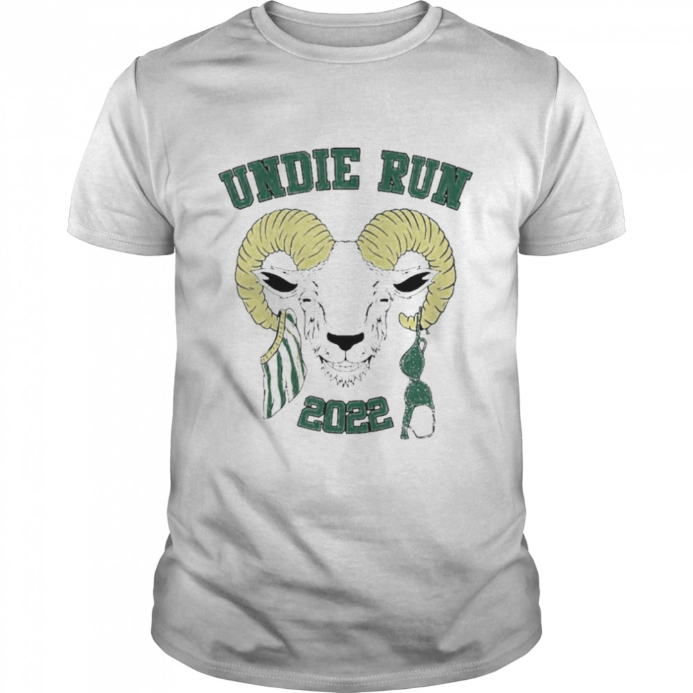 Undie Run 2022 Colorado State Baseball Shirt