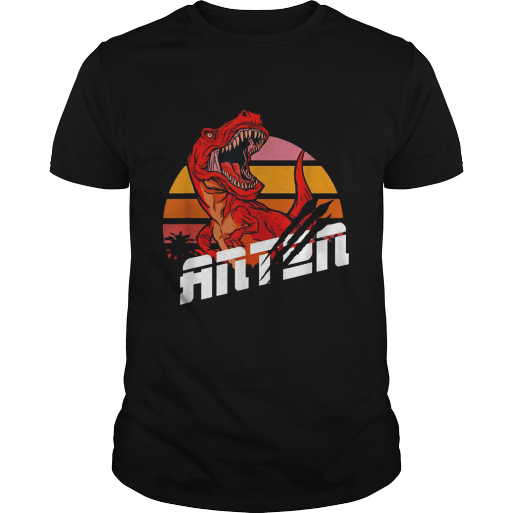 ANTON Cute Boys Name with cool TREX Shirt