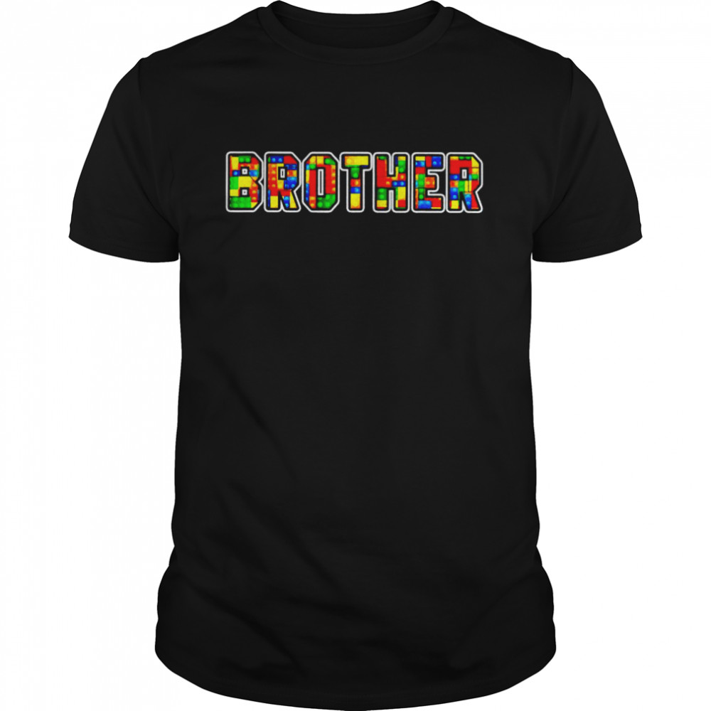 Brick Builder Blocks Master Builder Brother shirt