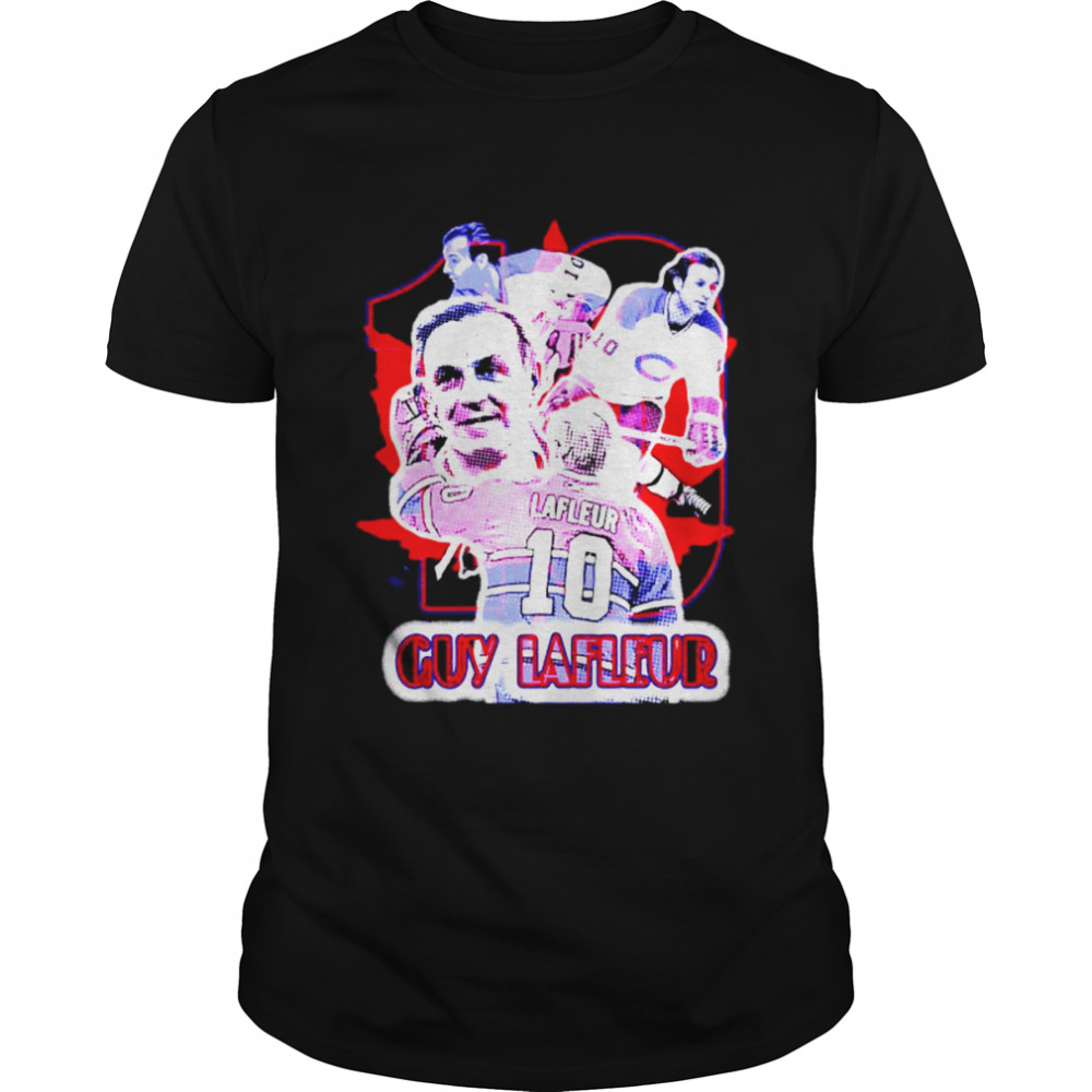 Guy Lafleur Hockey Player Le Démon Blond shirt