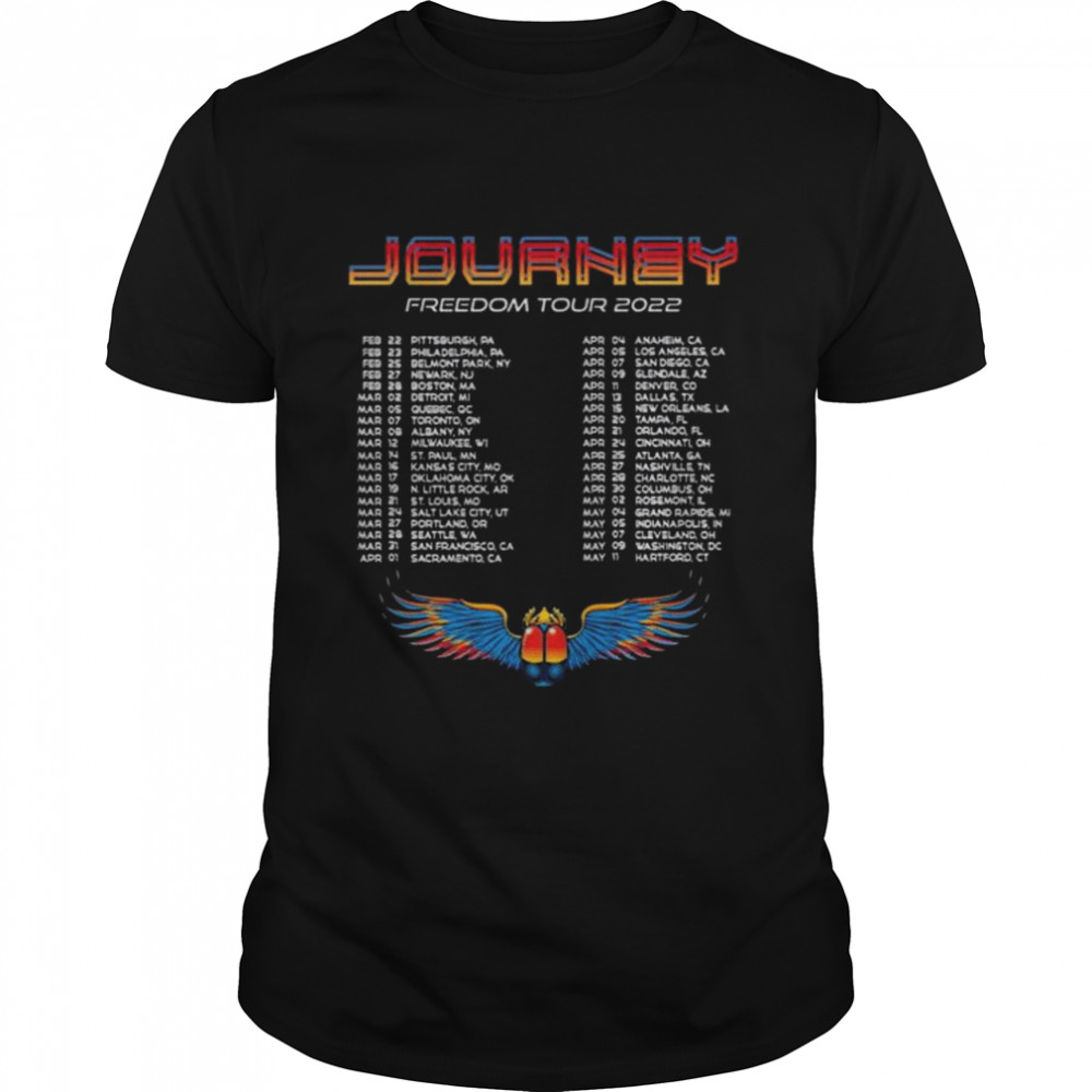 Journey Freedom Tour 2022 very specials guests Idol Toto T-Shirt