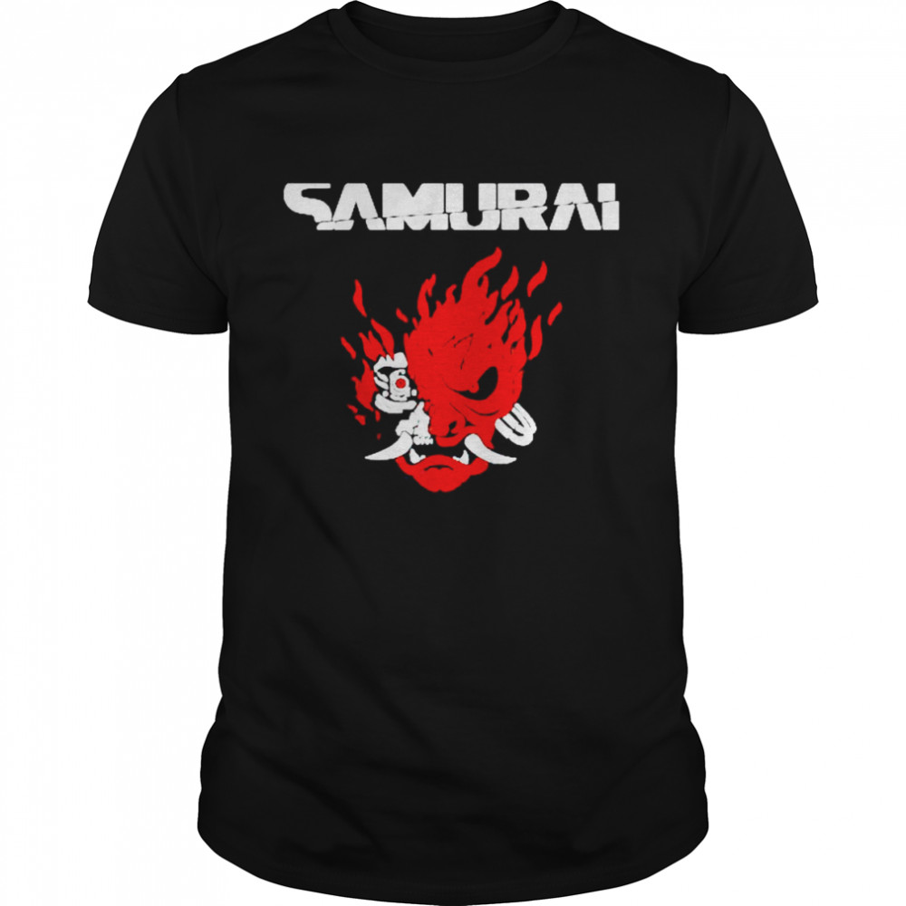 Cyberpunk 2077 Samurai Logo shirt