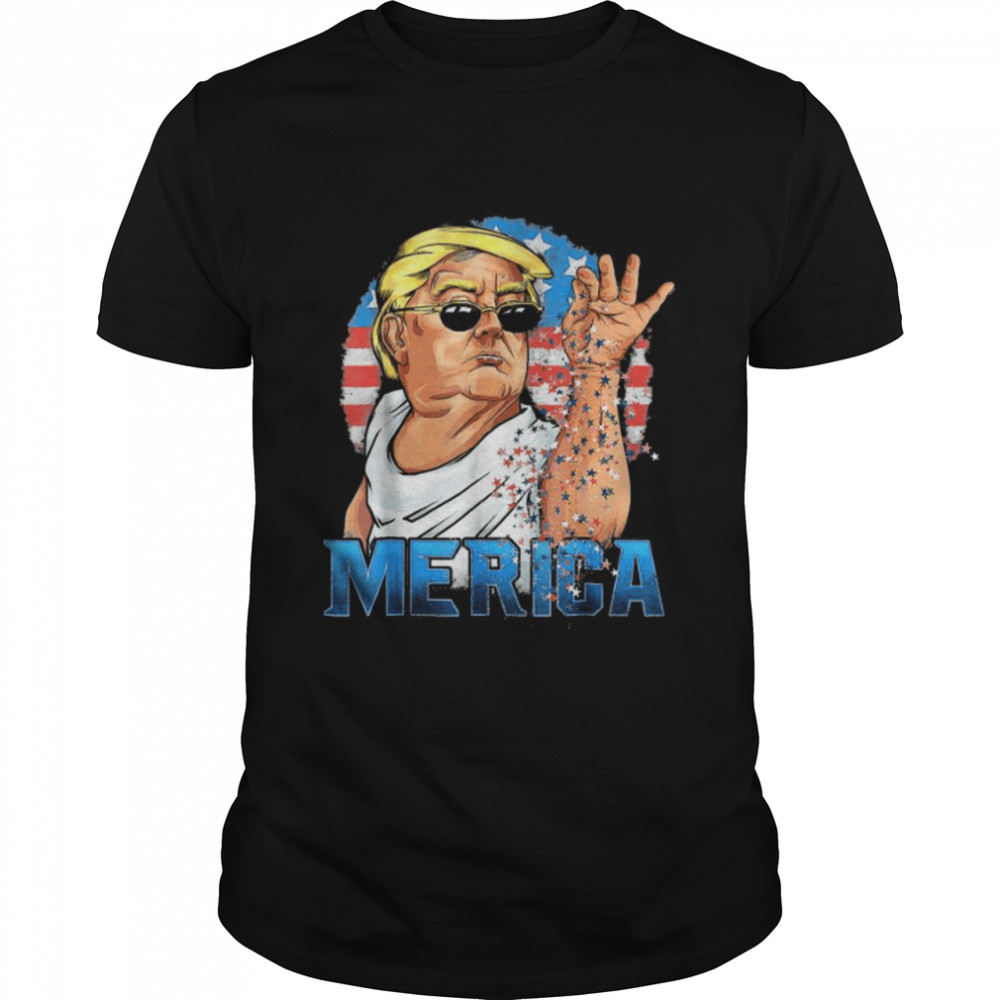 Donald Trump salt merica freedom 4th of july shirt