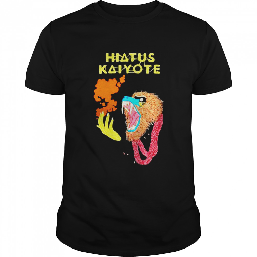 Hiatus Kaiyote Baboon Fire Hand On shirt